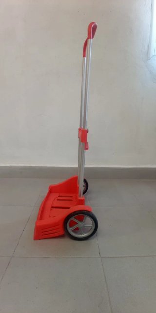 Carro Carrito Mochila Escolar Safta Rojo