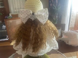 Muñeca porcelana antigua 42 cm