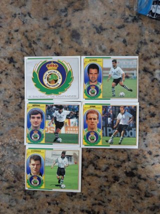 Cromos de fútbol Real Racing C. de Santander