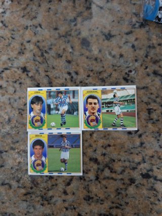 Cromos de fútbol Real Sociedad