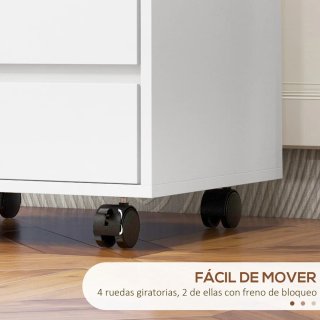 Cajonera de oficina 4 cajones armario dormitorio