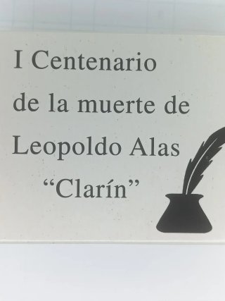 Moneda 2000 pts Leopoldo Alas Clarín 2001