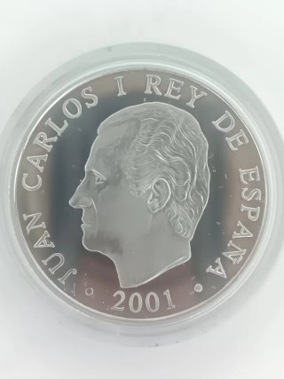 Moneda 2000 pts Leopoldo Alas Clarín 2001