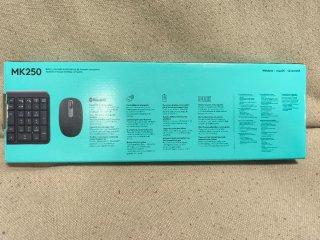 Teclado y Ratón Inalámbricos Logitech MK250
