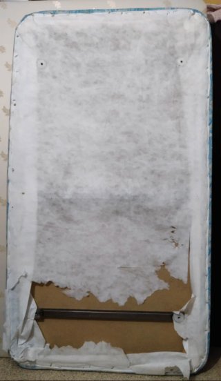 Base tapizada 105x190cm con patas