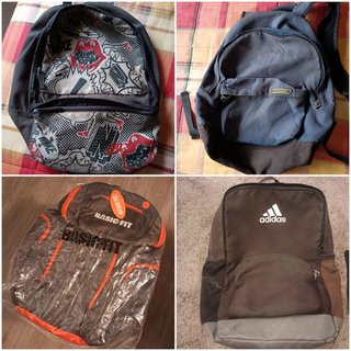 4 mochilas