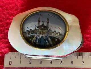 Monedero Nácar Exposición Filadelfia 1875