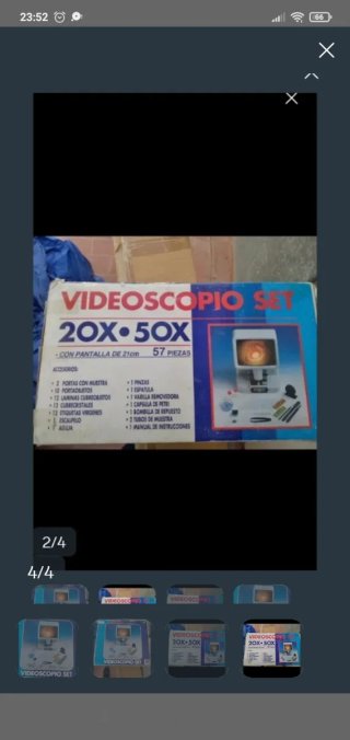 Videoscopio Set Microscopio Digital