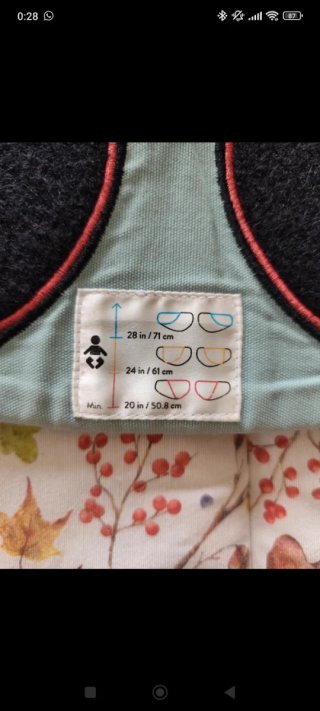 Mochila Ergobaby Porteo Frosted Mint