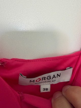 Vestido Morgan Rosa Midi