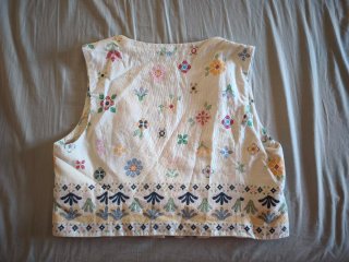 Chaleco Zara estampado floral