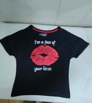 Camiseta INSIDE Fan de tus Besos Talla S