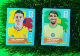 Cromos Mundial 2026 Panini. Especial cracks.