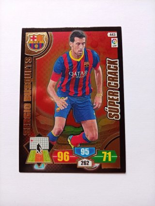Cromo Sergio Busquets FC Barcelona LFP