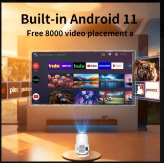 Proyector Blanco UHD 4K WiFi6 Android 11