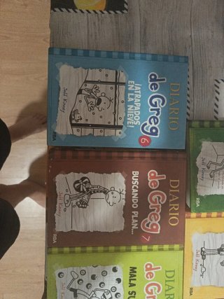Libros del Diario de Greg 3-9