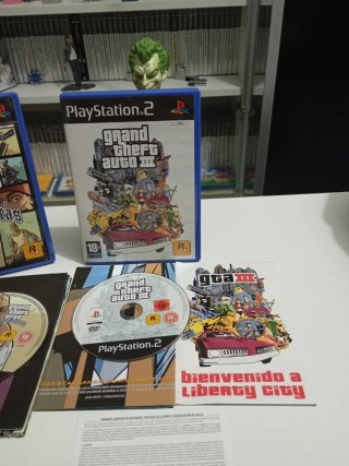 Lote GTA San Andreas y Vice City PS2