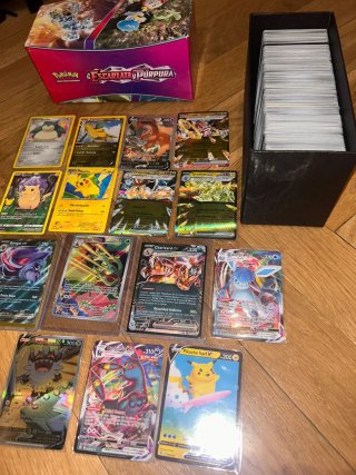 Pack Cartas Pokémon Escarlata y Púrpura