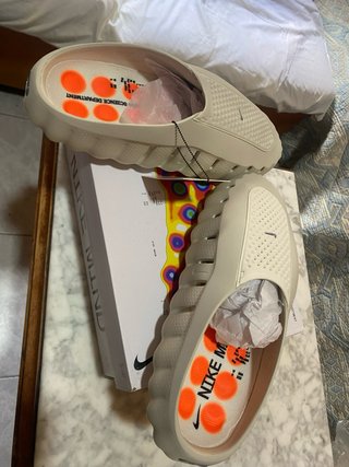 Nike Beige/Naranja Zapatillas