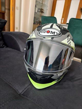 Conjunto Motard Suomy L + Botas Modeka 43