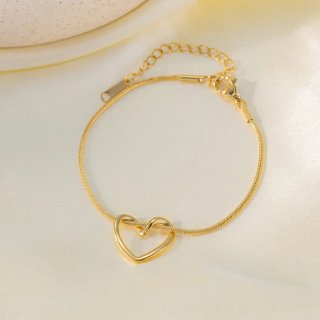 Pulsera Acero Corazón