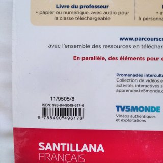 Libro de Francés, 2oESO