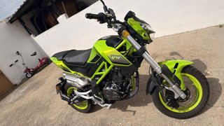 Benelli TNT Tornado Naked 125cc Verde Lima