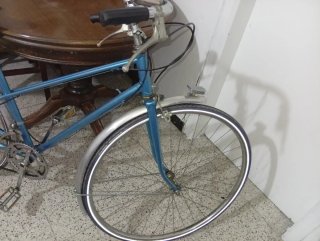 Bicicleta Clásica Azul