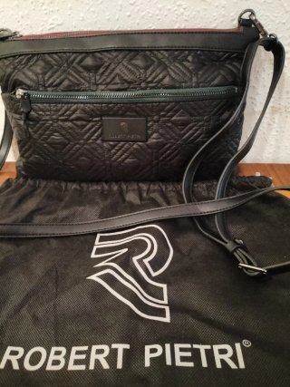 Bolso Robert Pietri Negro Bandolera/Mano
