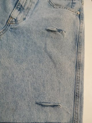 Bermudas vaqueras Mango rotas