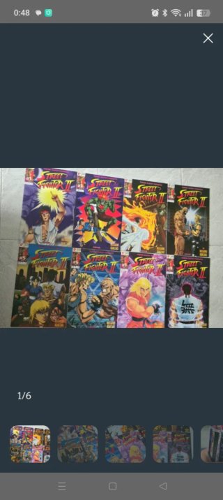 Comics Street fighter 2