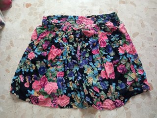 Shorts estivi floreali vintage