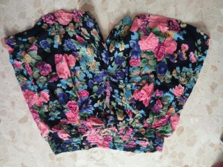 Shorts estivi floreali vintage