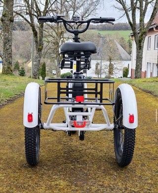Triciclo Eléctrico MOONCOOL TK1 Blanco
