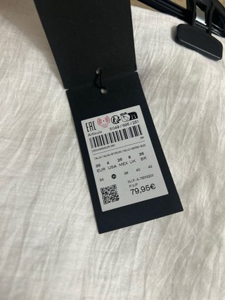 Pantalón Palazzo Lino Massimo Dutti Blanco 36