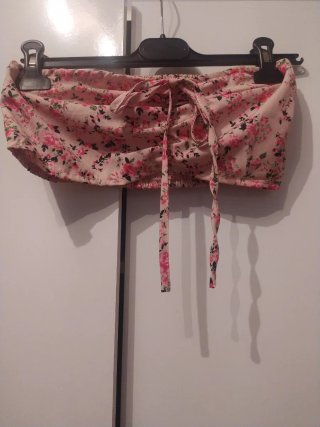 Conjunto falda y top floral