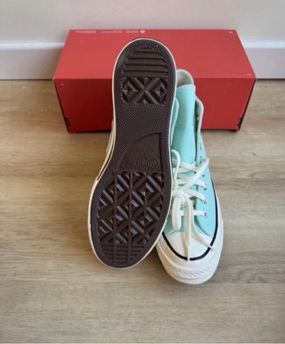 Converse Chuck 70 Hi Verde Agua Talla 41