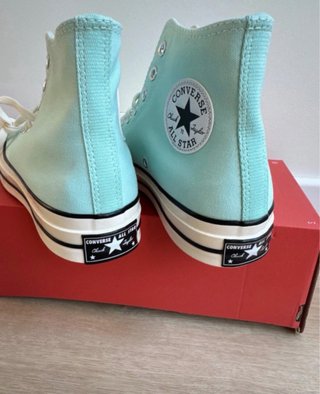 Converse Chuck 70 Hi Verde Agua Talla 41