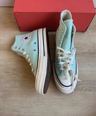 Converse Chuck 70 Hi Verde Agua Talla 41