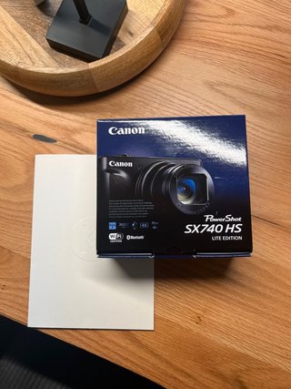 Canon PowerShot SX740 HS Cámara Digital Negra
