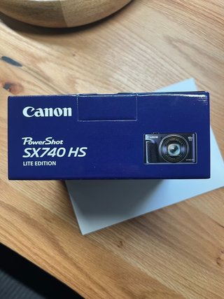 Canon PowerShot SX740 HS Cámara Digital Negra