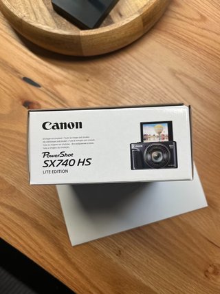 Canon PowerShot SX740 HS Cámara Digital Negra