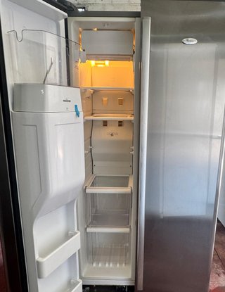 Frigorífico Americano Whirlpool Acero Inoxidable