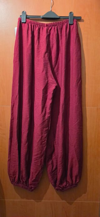 Pantalones granate talla única