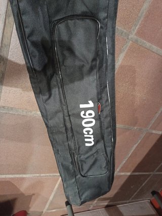 Estuche Caña Pescar 190cm Negro