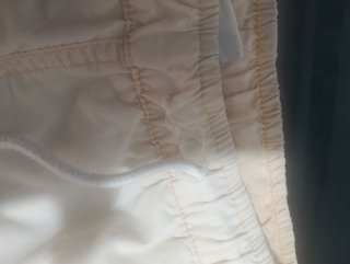 Bañador niño beige