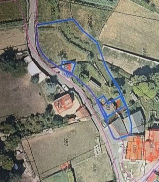 Se vende parcela de 1119m²,para reformar.
