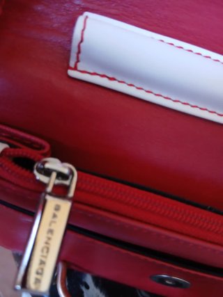 Bolso Cartera Vintage Rojo
