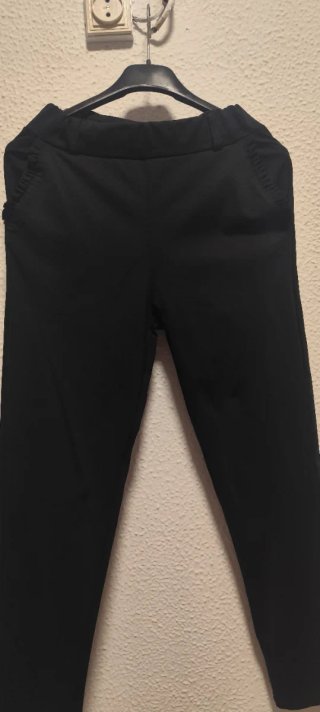 Pantalón de pinza negro nuevo