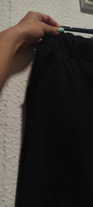 Pantalón de pinza negro nuevo